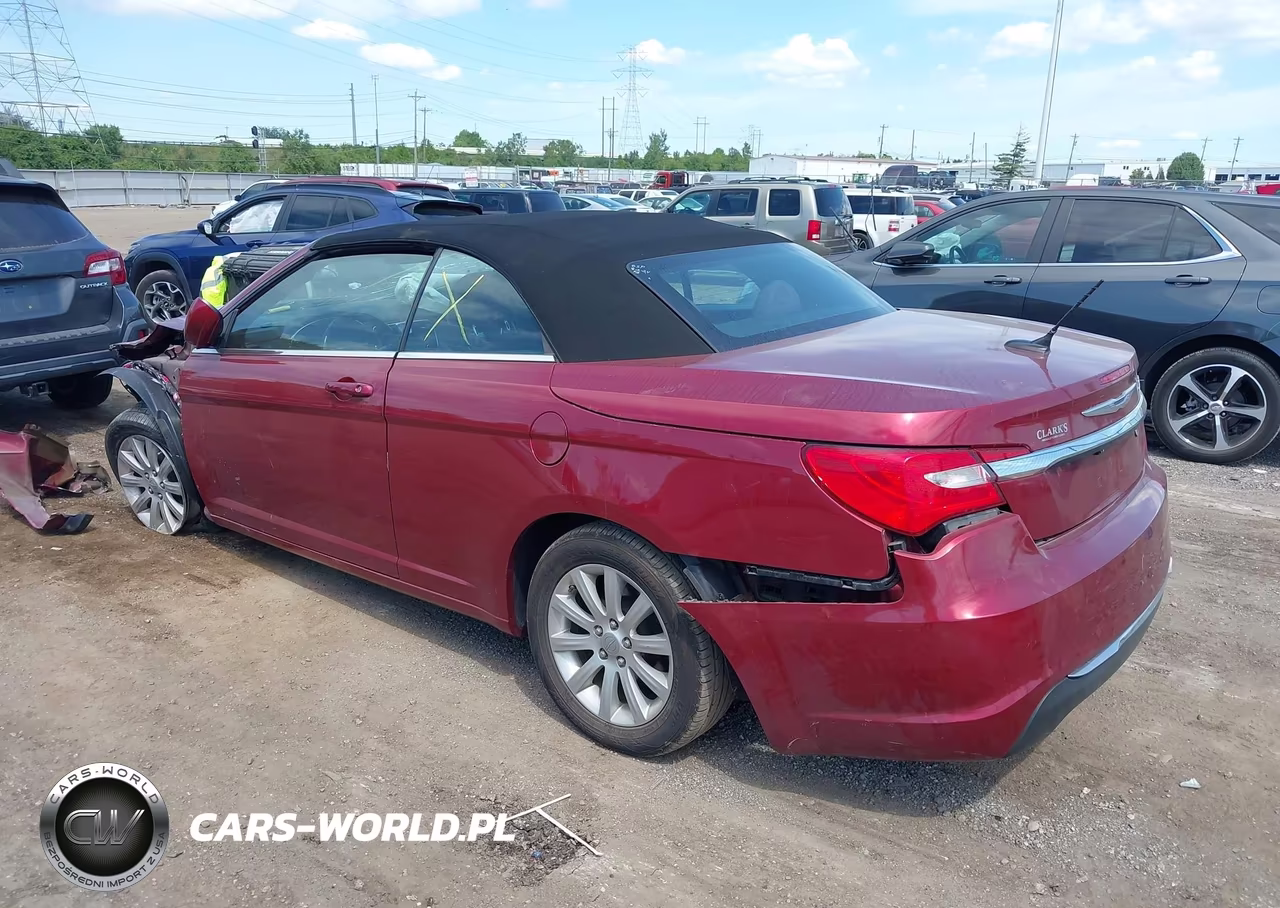 2012 Chrysler 200 Touring VIN:1C3BCBEB6CN215626 - 3