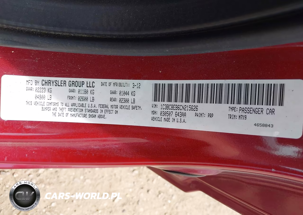2012 Chrysler 200 Touring VIN:1C3BCBEB6CN215626 - 9