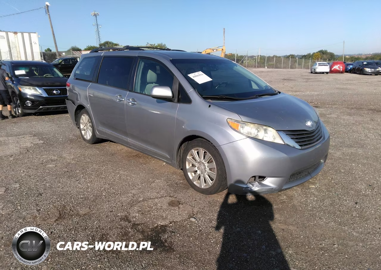 2013 Toyota Sienna Xle 7 Passenger VIN:5TDDK3DC5DS053331 - 1