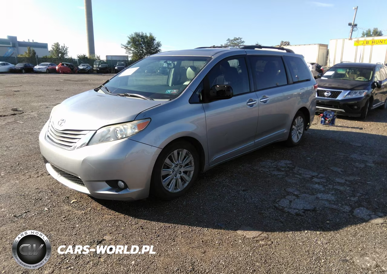 2013 Toyota Sienna Xle 7 Passenger VIN:5TDDK3DC5DS053331 - 2