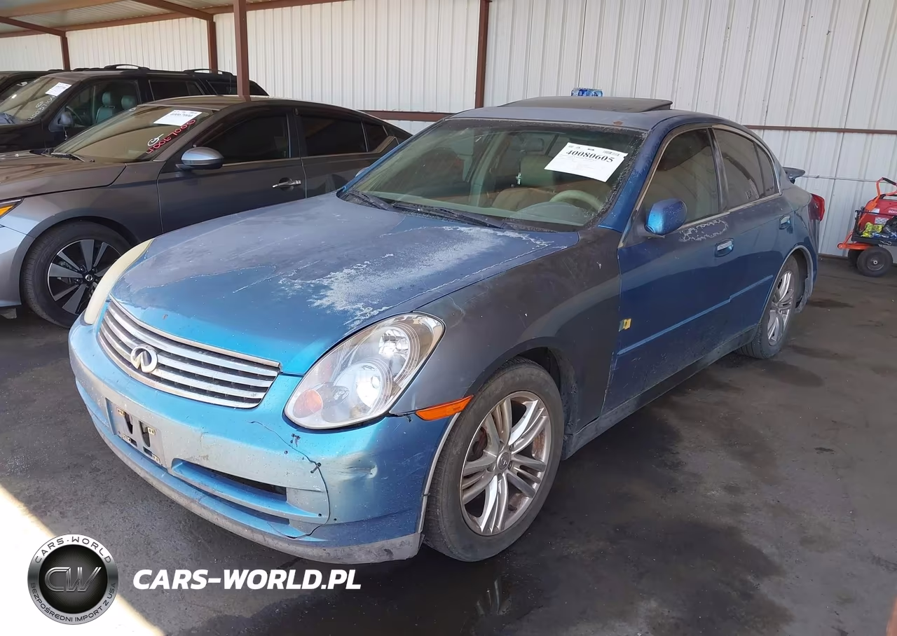 2003 Infiniti G35 Luxury Leather VIN:JNKCV51E73M309398 - 2