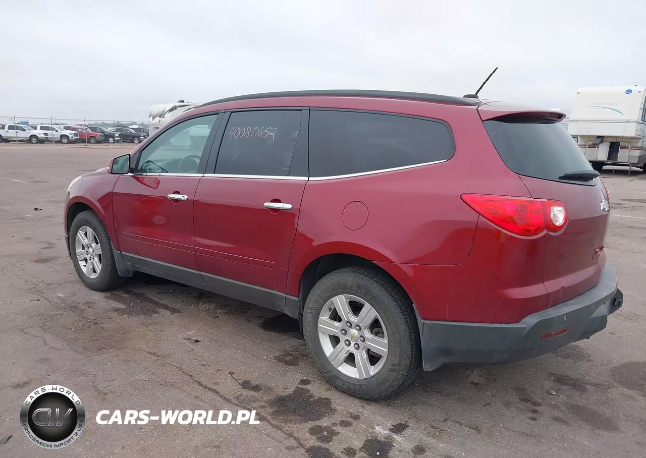2011 Chevrolet Traverse 1Lt VIN:1GNKRGED3BJ345305 - 3