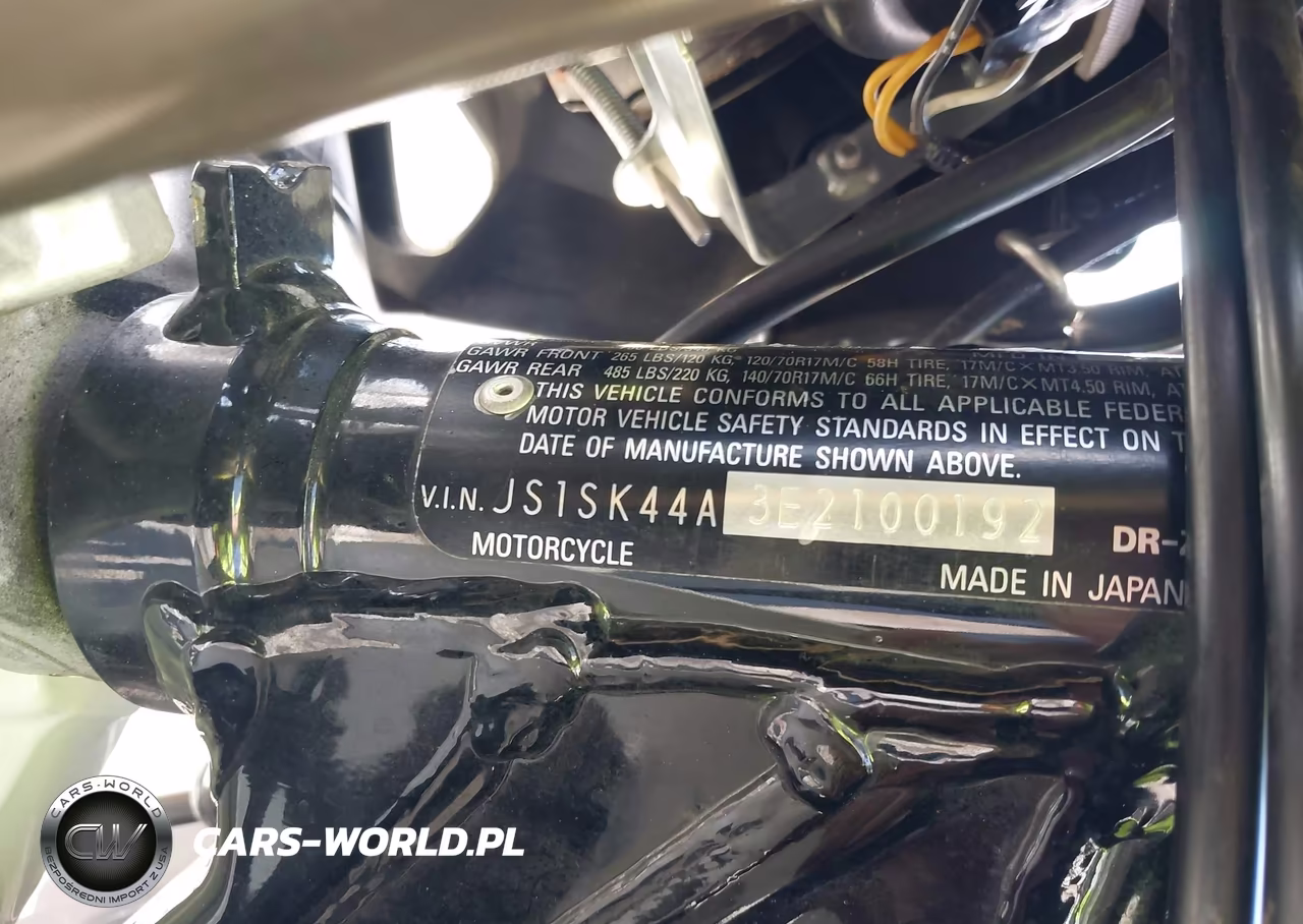 2014 Suzuki Dr-Z400 Sm VIN:JS1SK44A3E2100192 - 10