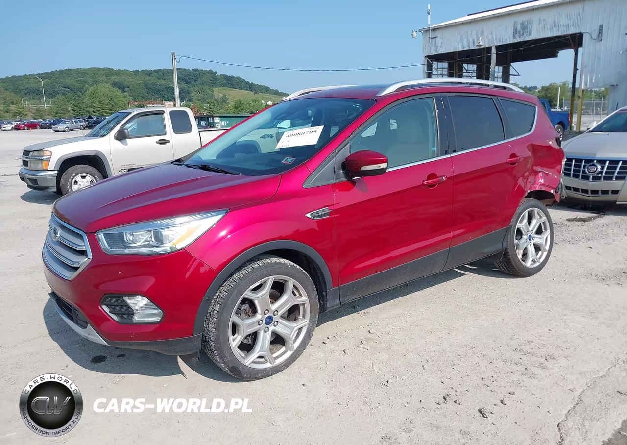2018 Ford Escape Titanium VIN:1FMCU9J9XJUA27280 - 2