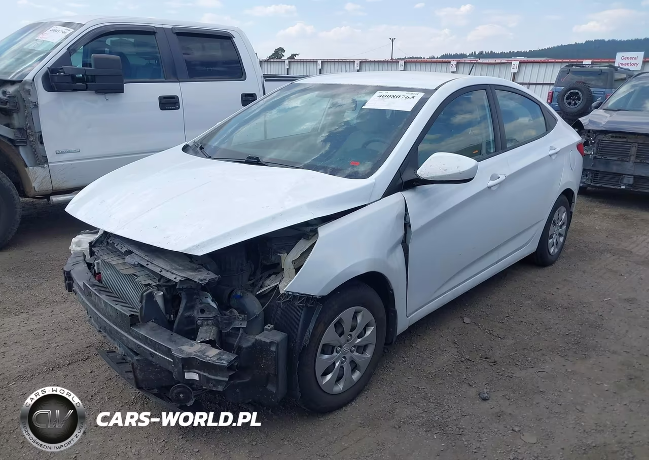 2017 Hyundai Accent Se VIN:KMHCT4AE6HU287396 - 2