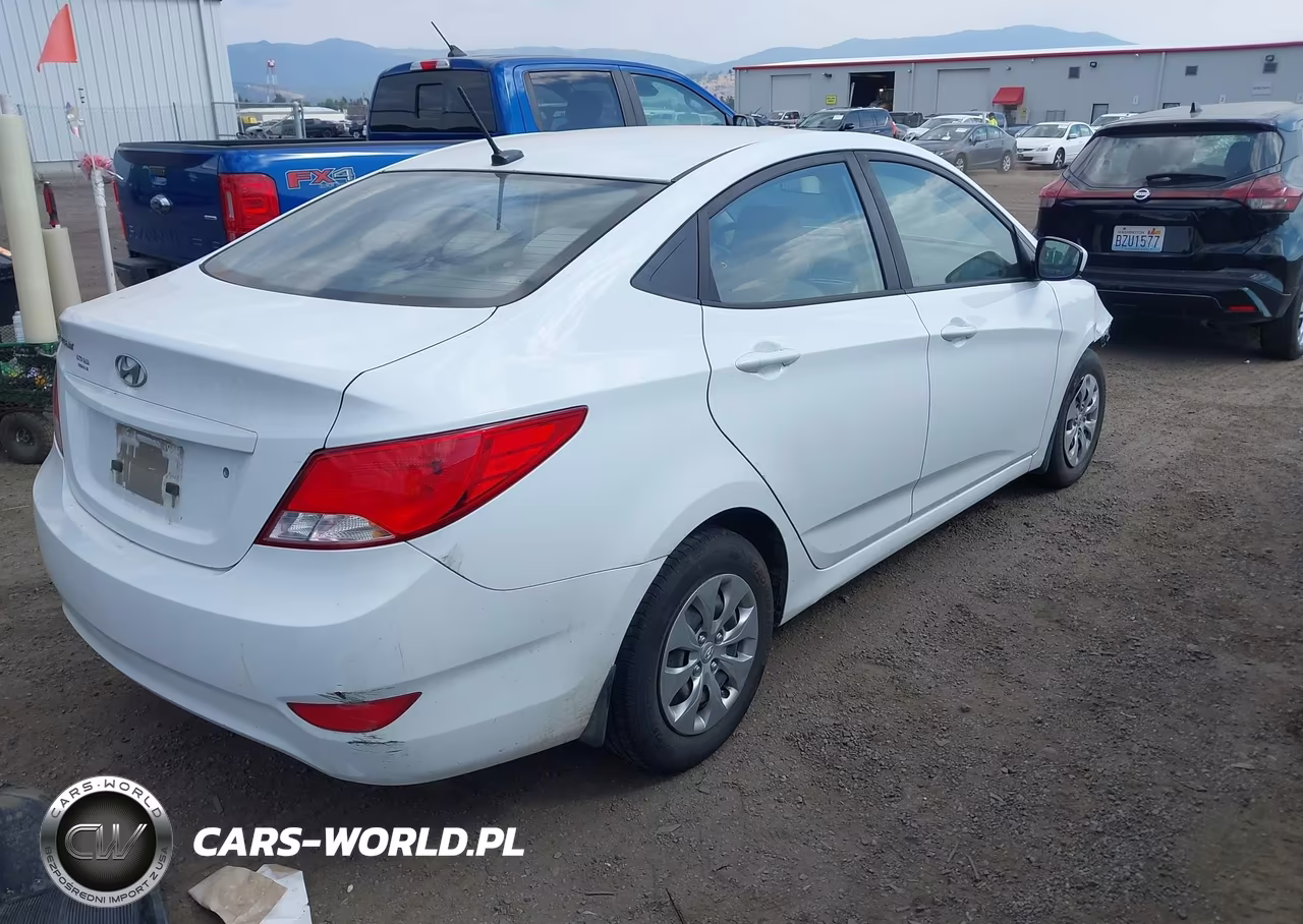 2017 Hyundai Accent Se VIN:KMHCT4AE6HU287396 - 4