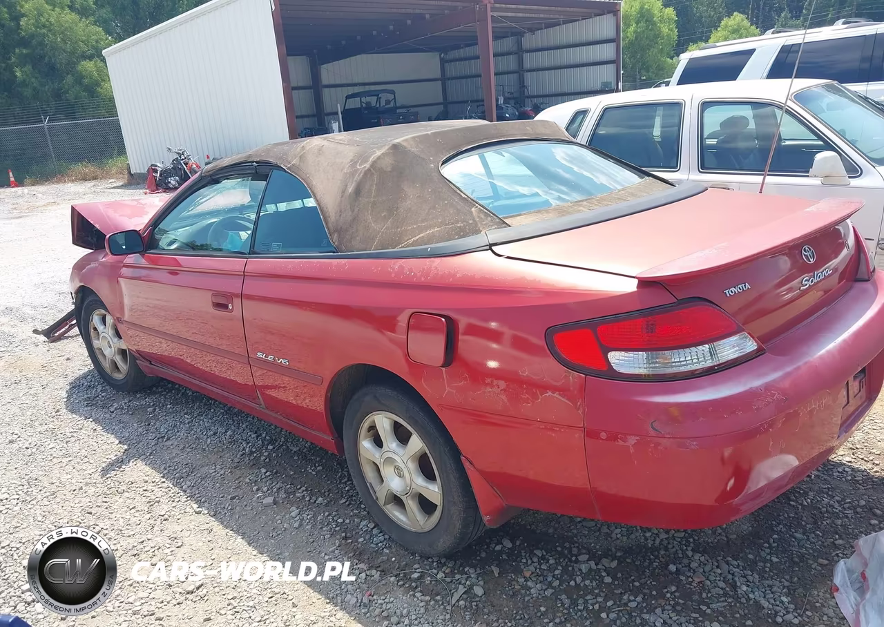 2000 Toyota Camry Solara Sle V6 VIN:2T1FF28P5YC376054 - 3