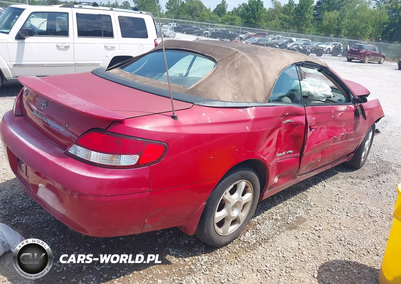 2000 Toyota Camry Solara Sle V6 VIN:2T1FF28P5YC376054 - 4