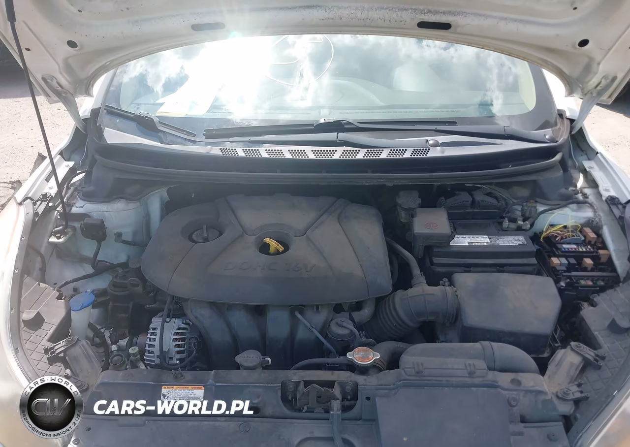 2012 Hyundai Elantra Gls VIN:5NPDH4AEXCH068891 - 10
