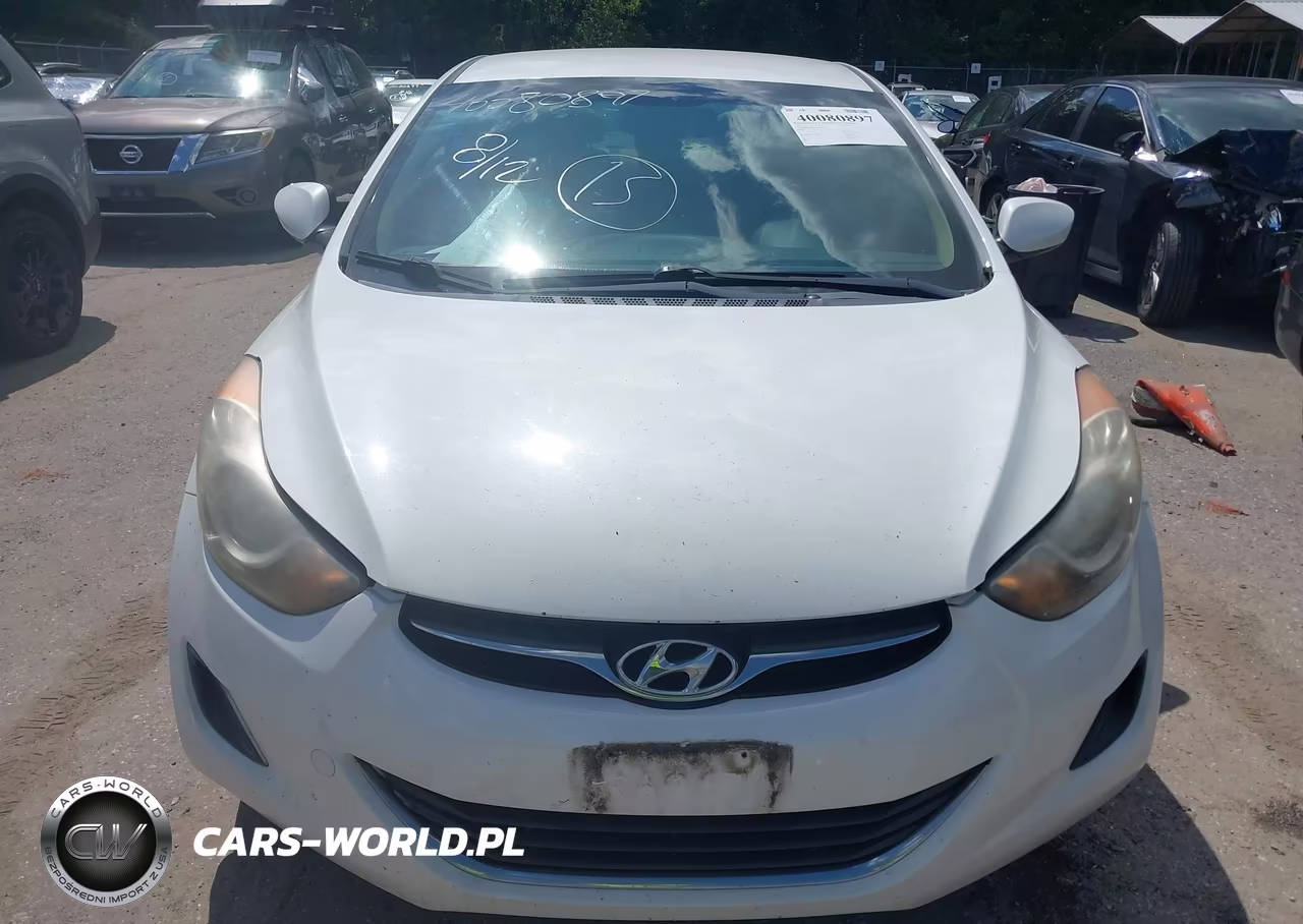 2012 Hyundai Elantra Gls VIN:5NPDH4AEXCH068891 - 12