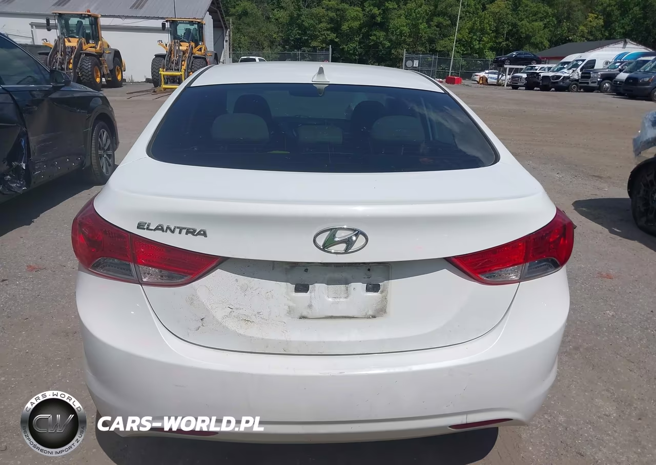 2012 Hyundai Elantra Gls VIN:5NPDH4AEXCH068891 - 16