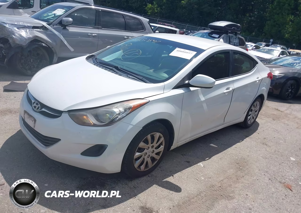 2012 Hyundai Elantra Gls VIN:5NPDH4AEXCH068891 - 2