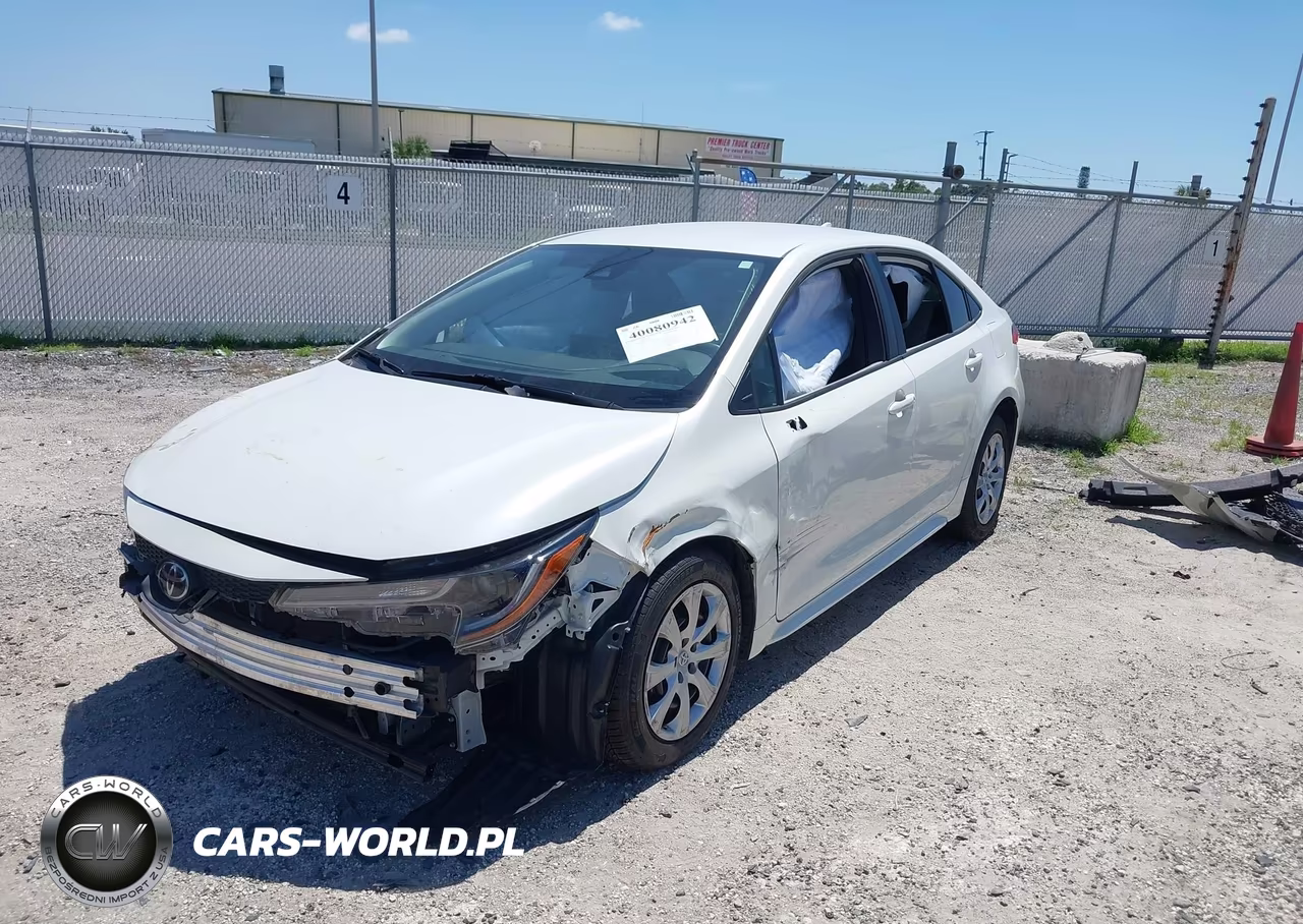 2021 Toyota Corolla Le VIN:JTDEPMAE0MJ151424 - 2