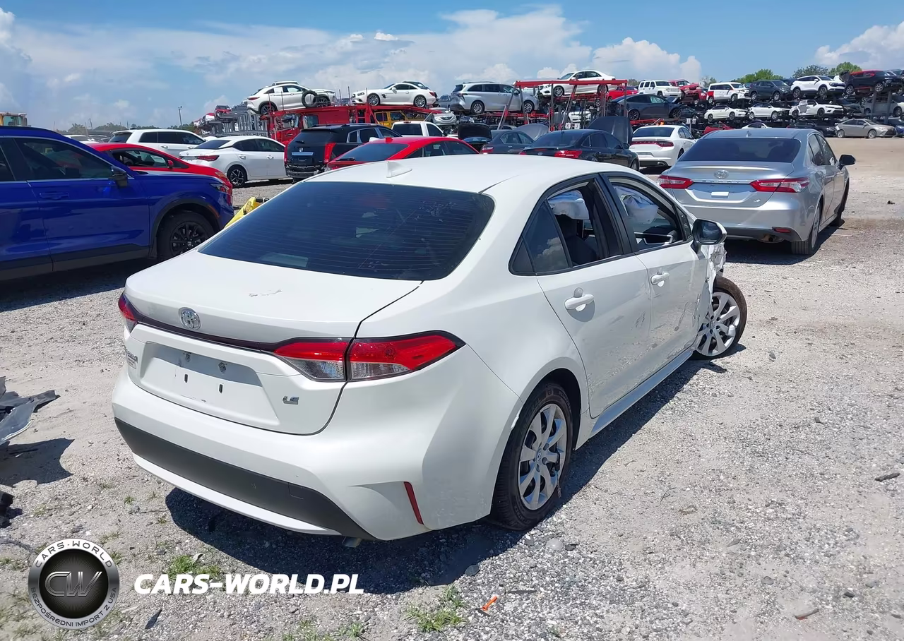 2021 Toyota Corolla Le VIN:JTDEPMAE0MJ151424 - 4