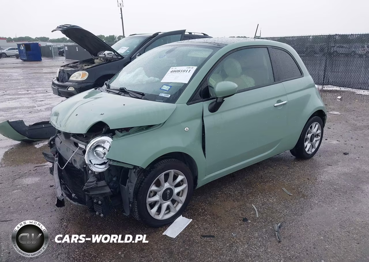 2017 Fiat 500 Pop VIN:3C3CFFKR7HT671193 - 2