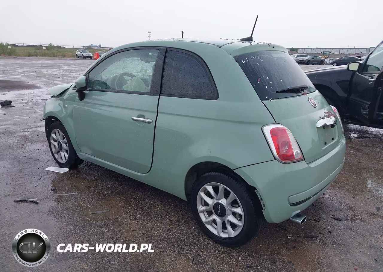 2017 Fiat 500 Pop VIN:3C3CFFKR7HT671193 - 3