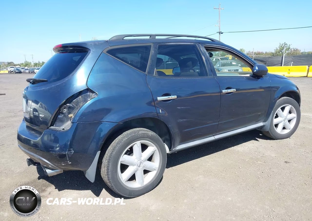 2005 Nissan Murano Se VIN:JN8AZ08W55W432031 - 4