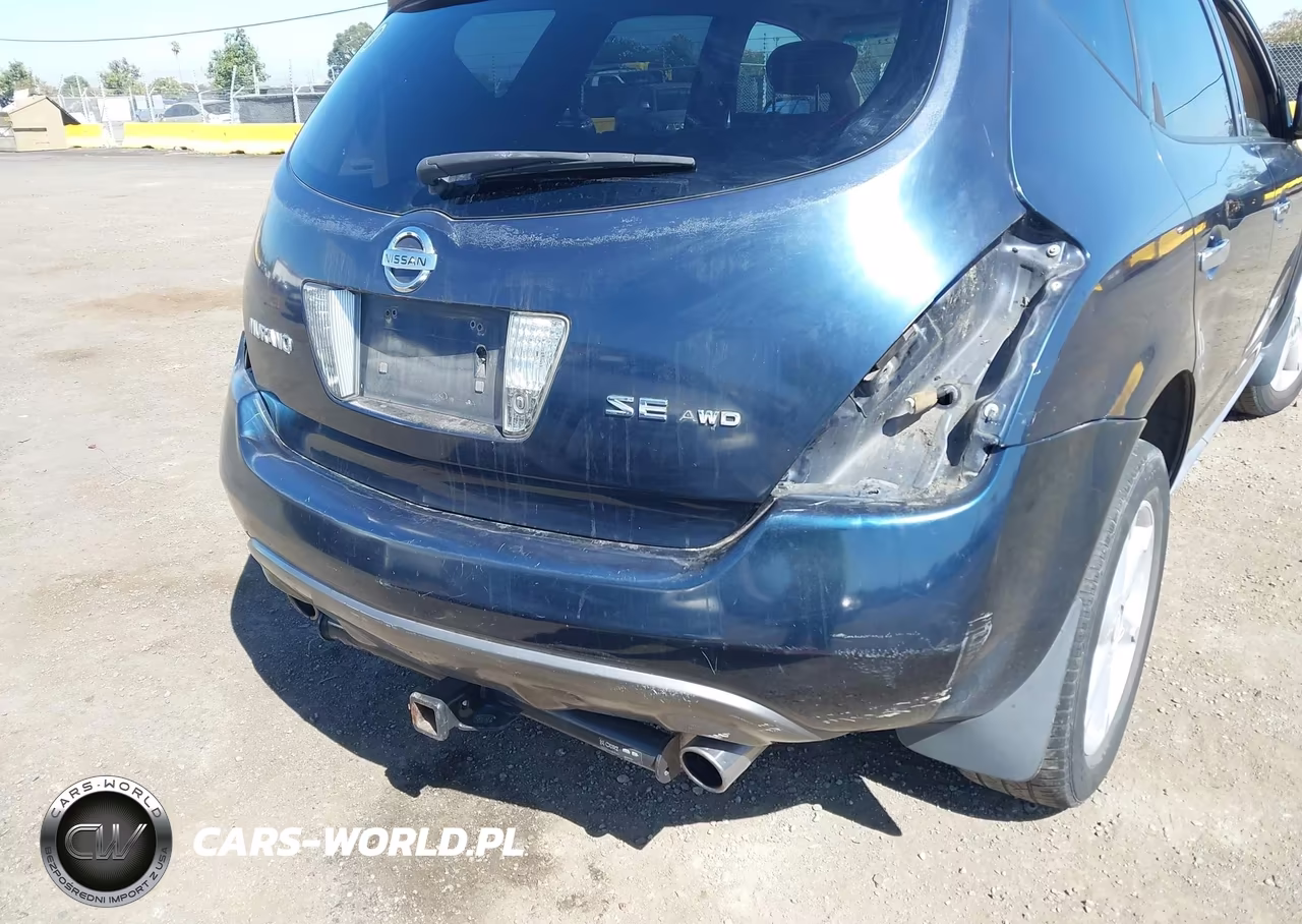 2005 Nissan Murano Se VIN:JN8AZ08W55W432031 - 6