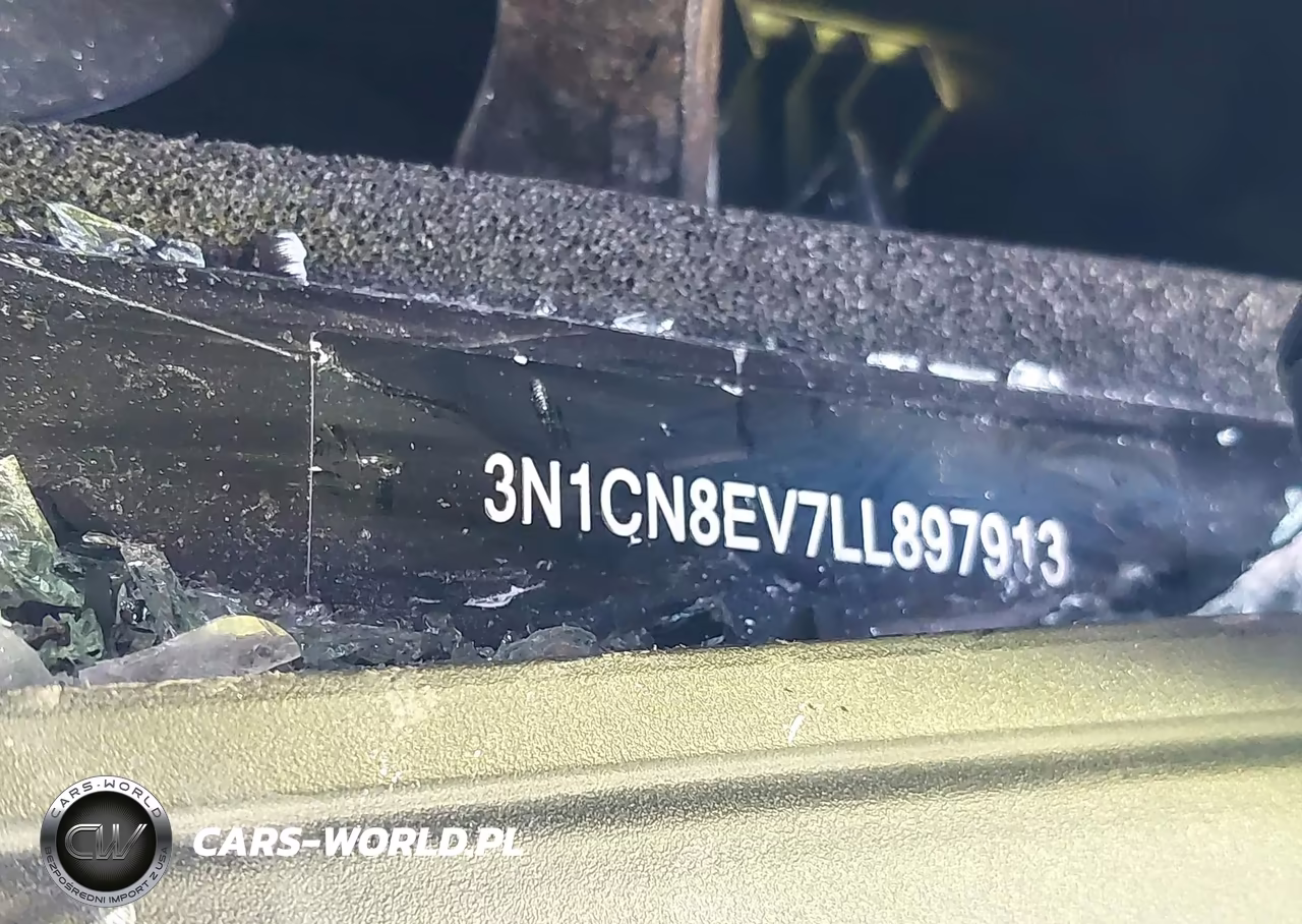 2020 Nissan Versa Sv Xtronic Cvt VIN:3N1CN8EV7LL897913 - 9
