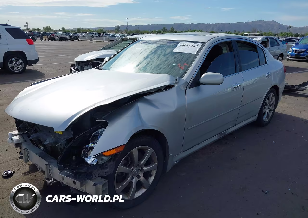 2006 Infiniti G35 VIN:JNKCV51E86M515205 - 2