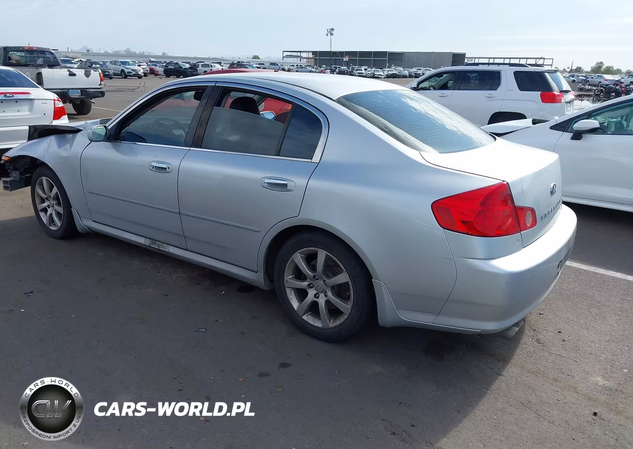 2006 Infiniti G35 VIN:JNKCV51E86M515205 - 3
