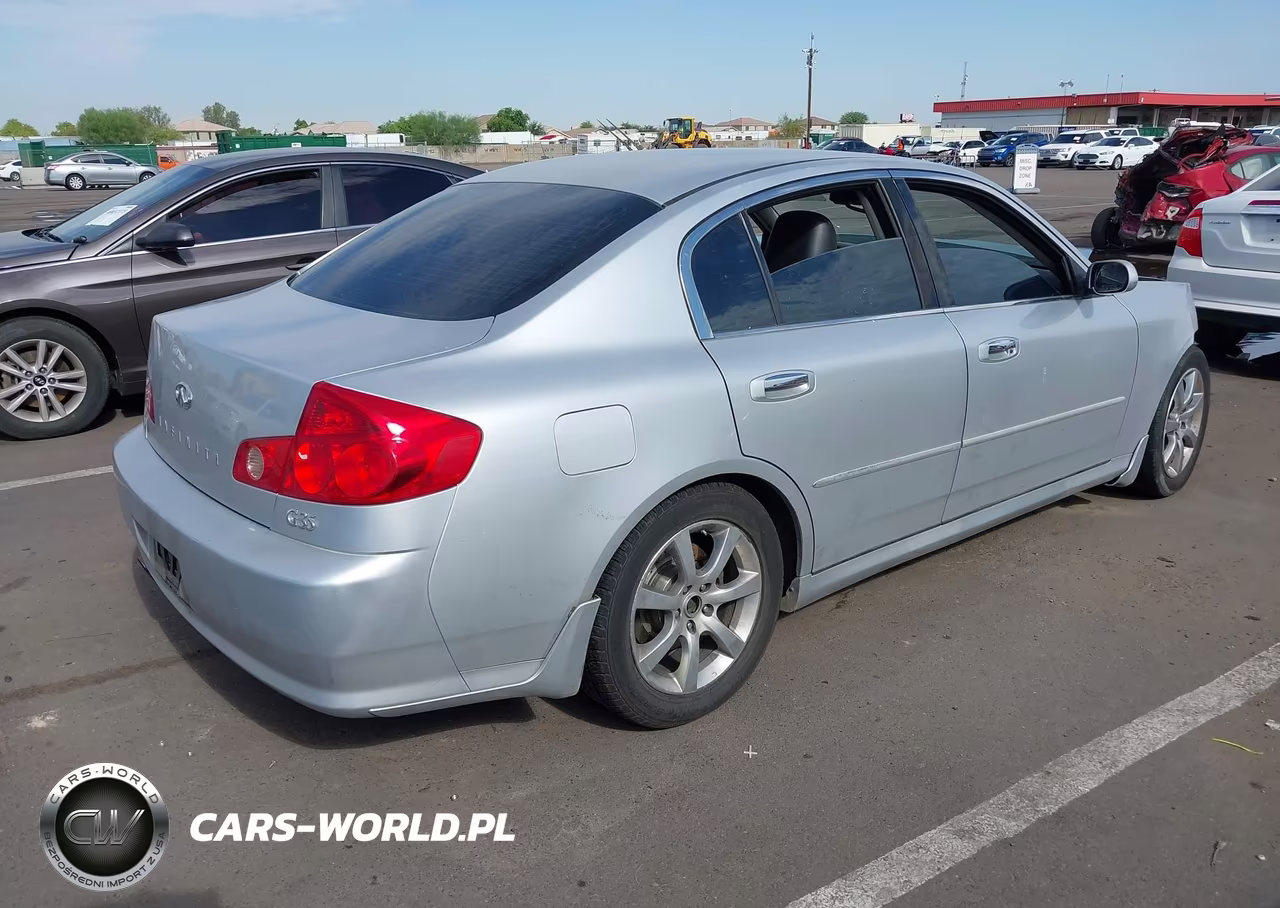 2006 Infiniti G35 VIN:JNKCV51E86M515205 - 4