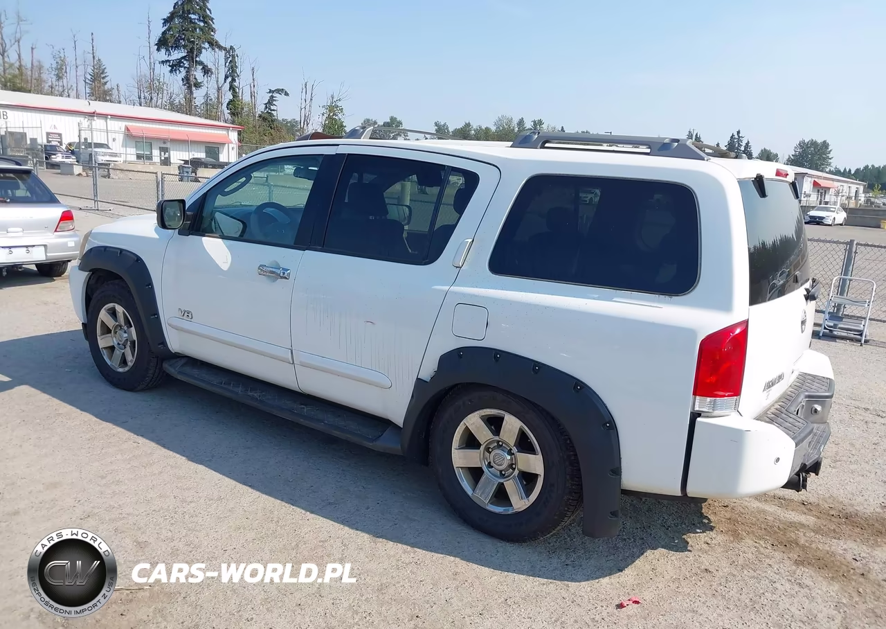 2007 Nissan Armada Le VIN:5N1BA08CX7N705031 - 3