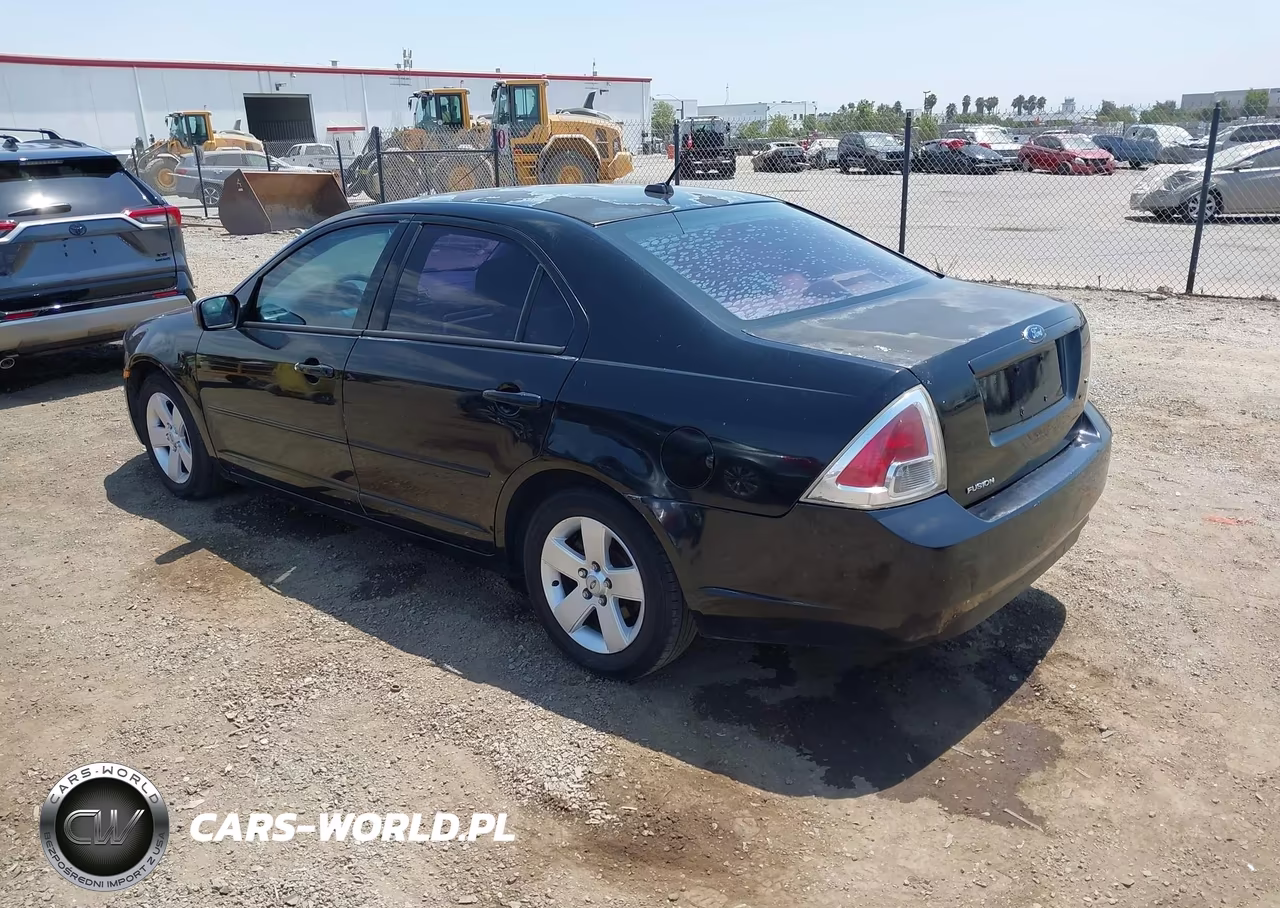 2008 Ford Fusion Se VIN:3FAHP07Z78R196751 - 3