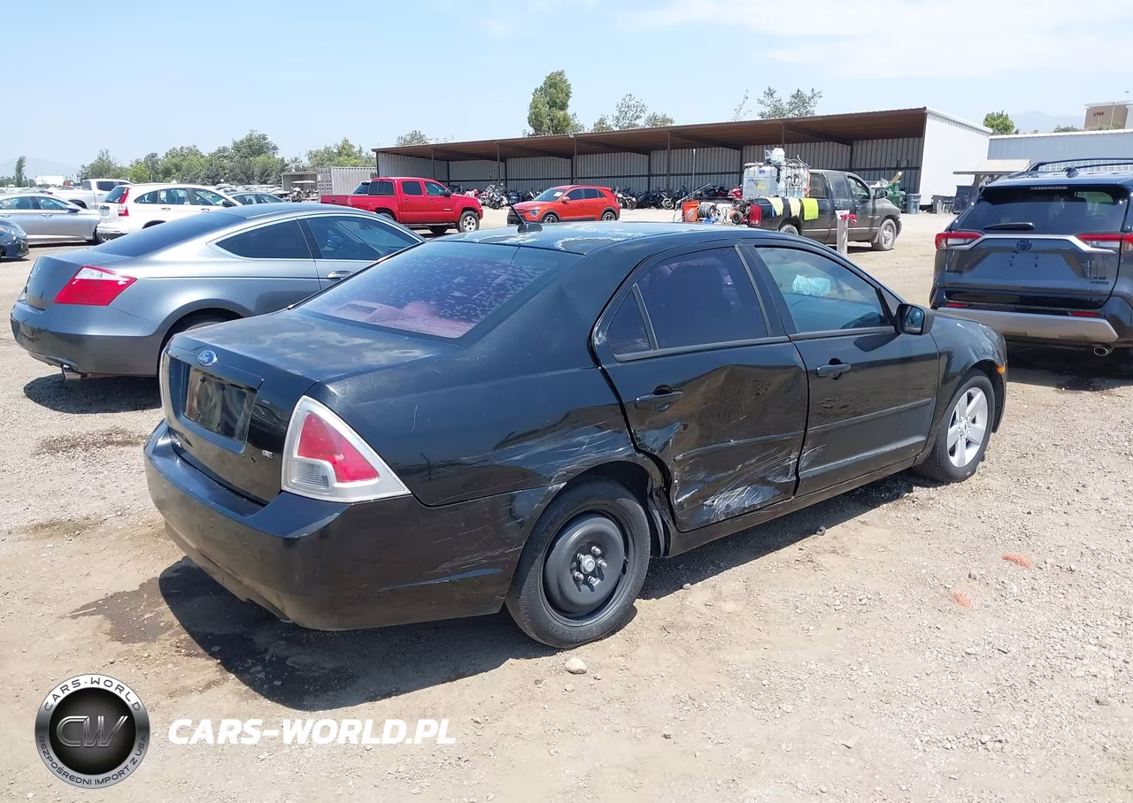 2008 Ford Fusion Se VIN:3FAHP07Z78R196751 - 4