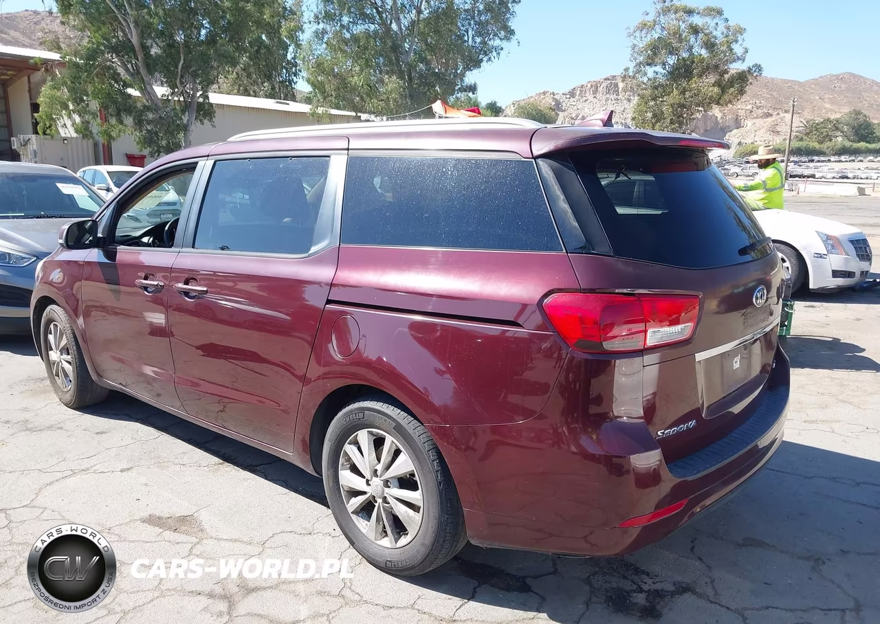 2016 Kia Sedona Lx VIN:KNDMB5C1XG6140075 - 3