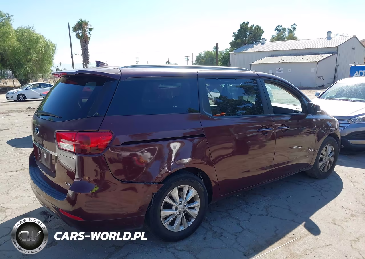 2016 Kia Sedona Lx VIN:KNDMB5C1XG6140075 - 4