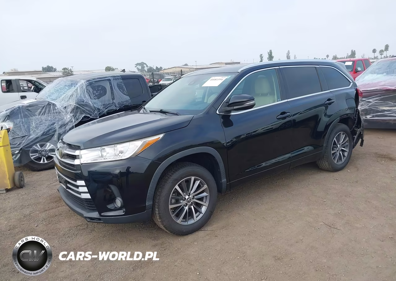 2017 Toyota Highlander Xle VIN:5TDKZRFH3HS518533 - 2