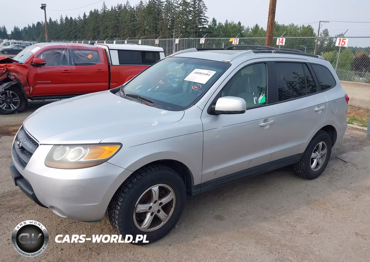 2007 Hyundai Santa Fe Gls VIN:5NMSG73D37H062675 - 2