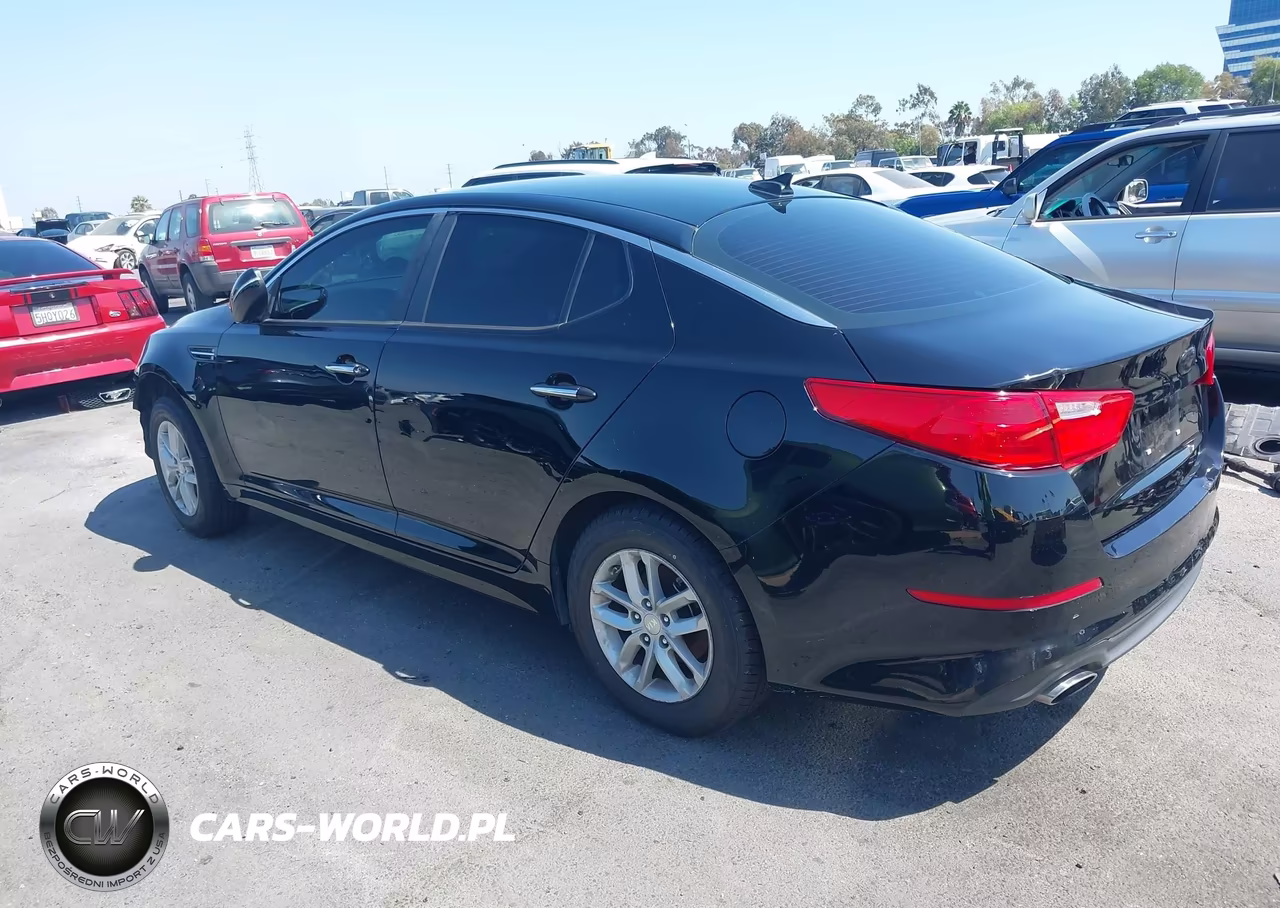 2014 Kia Optima Lx VIN:5XXGM4A75EG321155 - 3