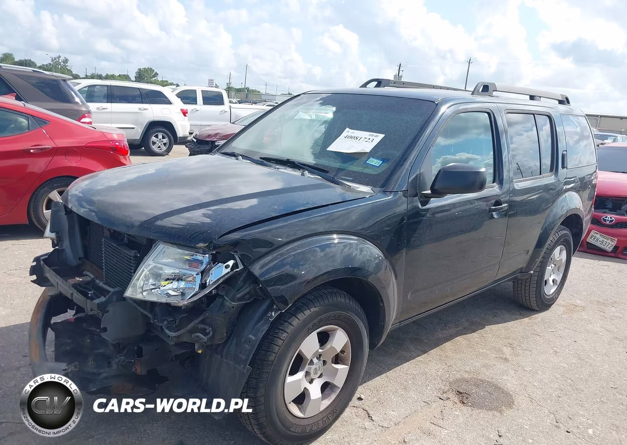 2008 Nissan Pathfinder S VIN:5N1AR18U78C665040 - 2