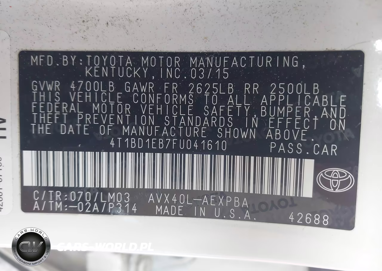 2015 Toyota Avalon Hybrid Limited VIN:4T1BD1EB7FU041610 - 9