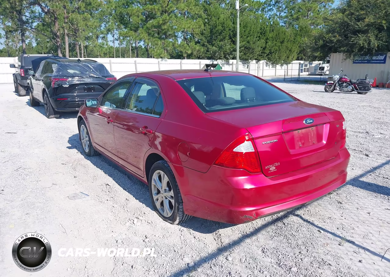2012 Ford Fusion Se VIN:3FAHP0HA6CR371931 - 3