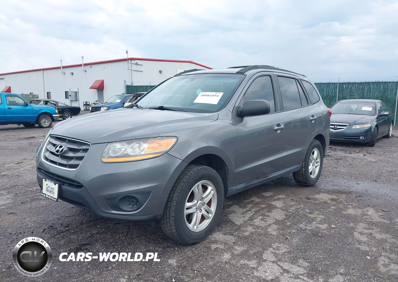 2010 Hyundai Santa Fe Gls VIN:5NMSGDAB5AH391921 - 2