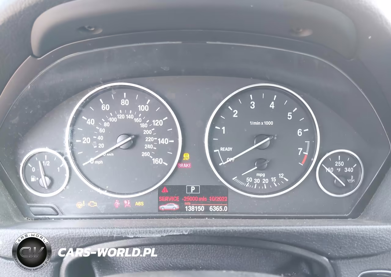 2013 BMW 328I VIN:WBA3A5C56DF359870 - 7