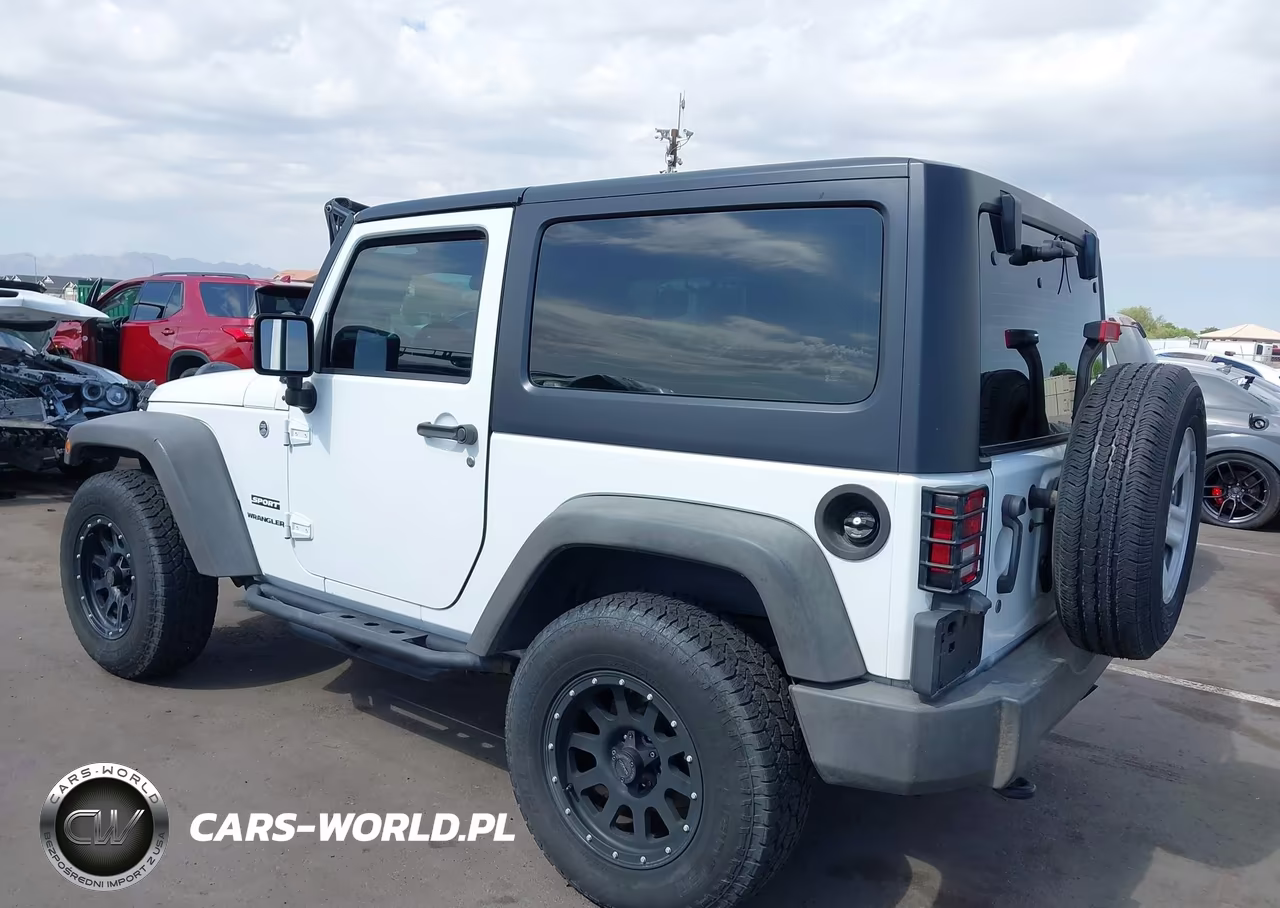 2014 Jeep Wrangler Sport VIN:1C4AJWAGXEL258385 - 3