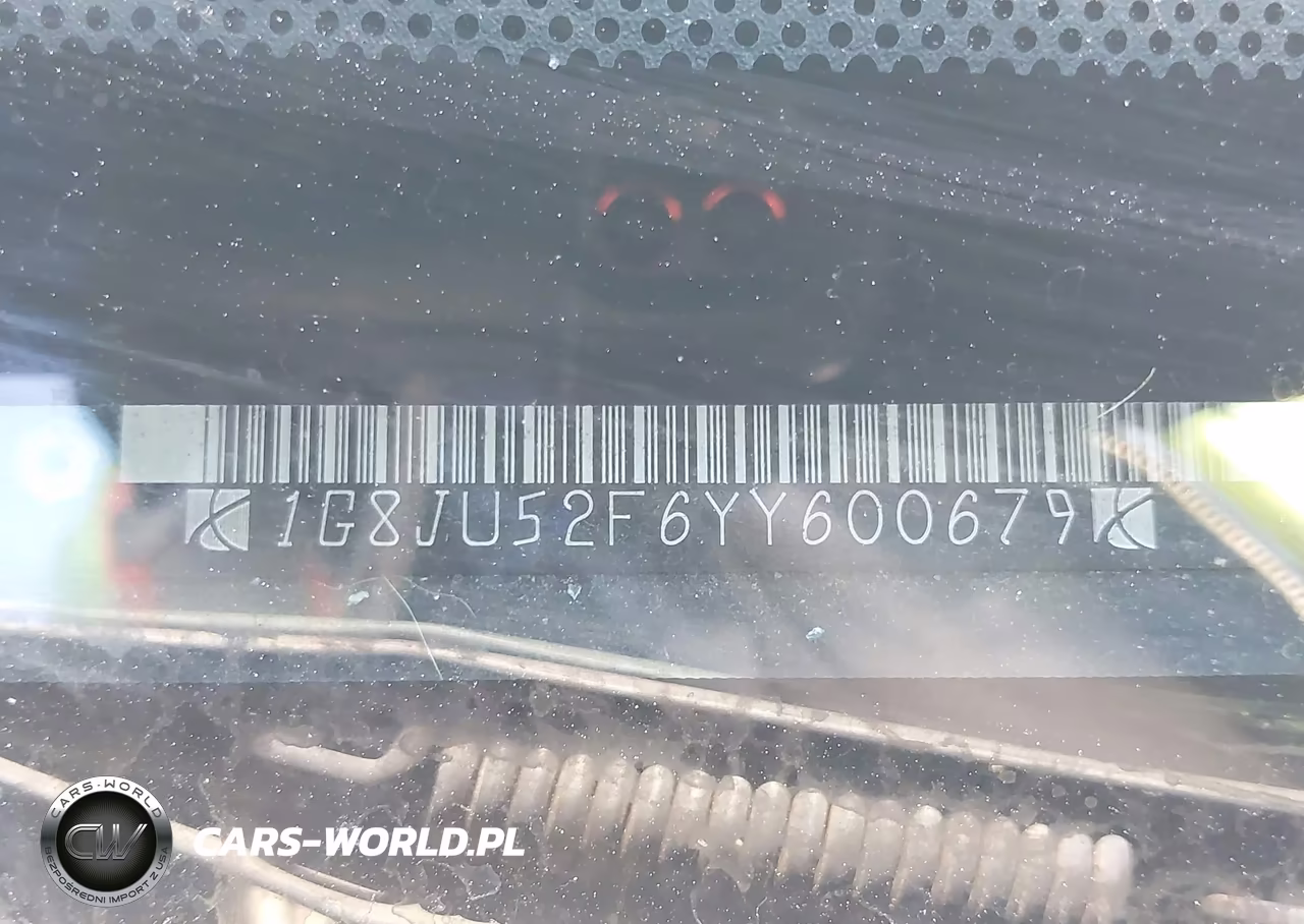 2000 Saturn Ls1 VIN:1G8JU52F6YY600679 - 9