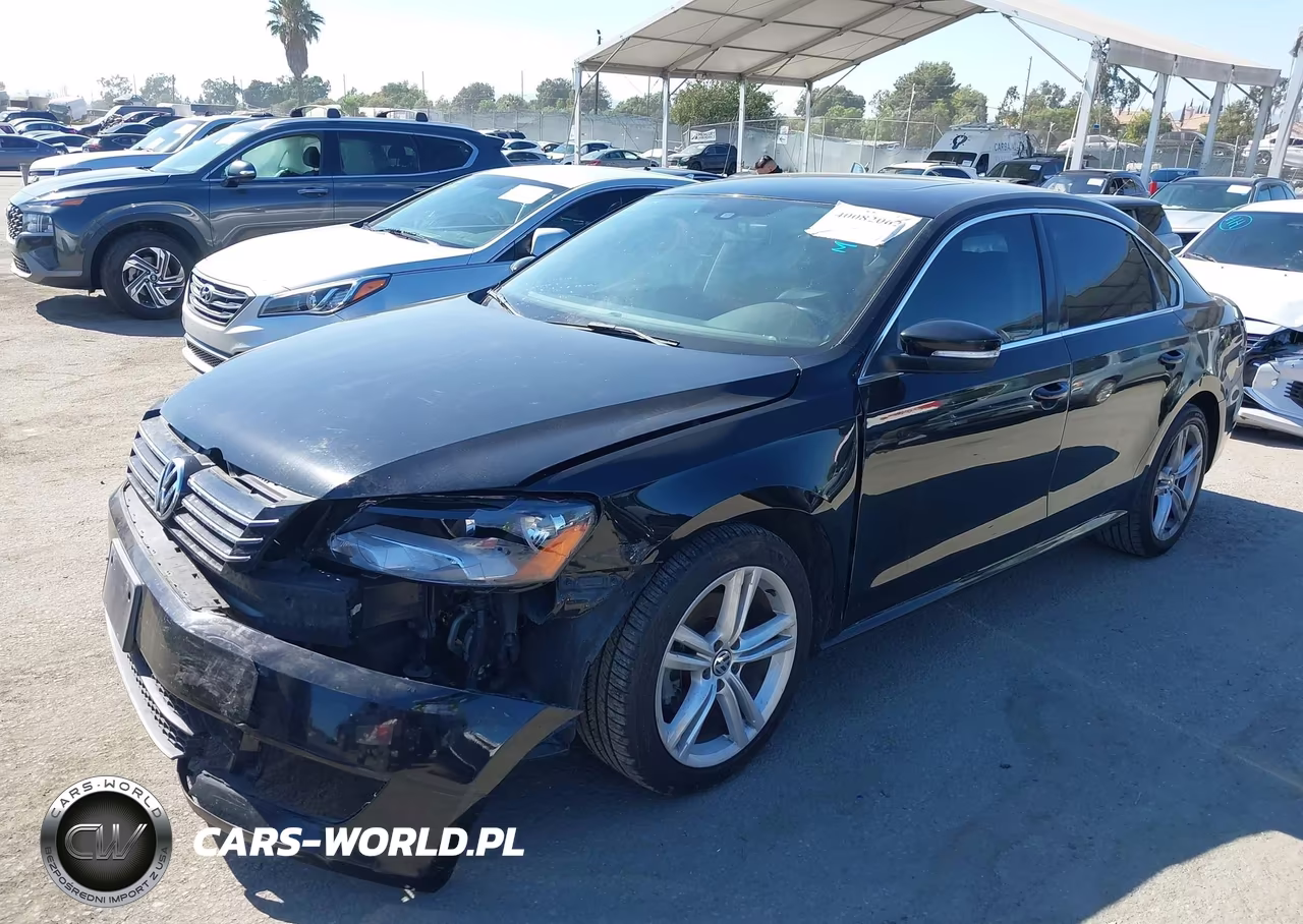 2014 Volkswagen Passat 1.8T Se VIN:1VWBT7A34EC108125 - 2