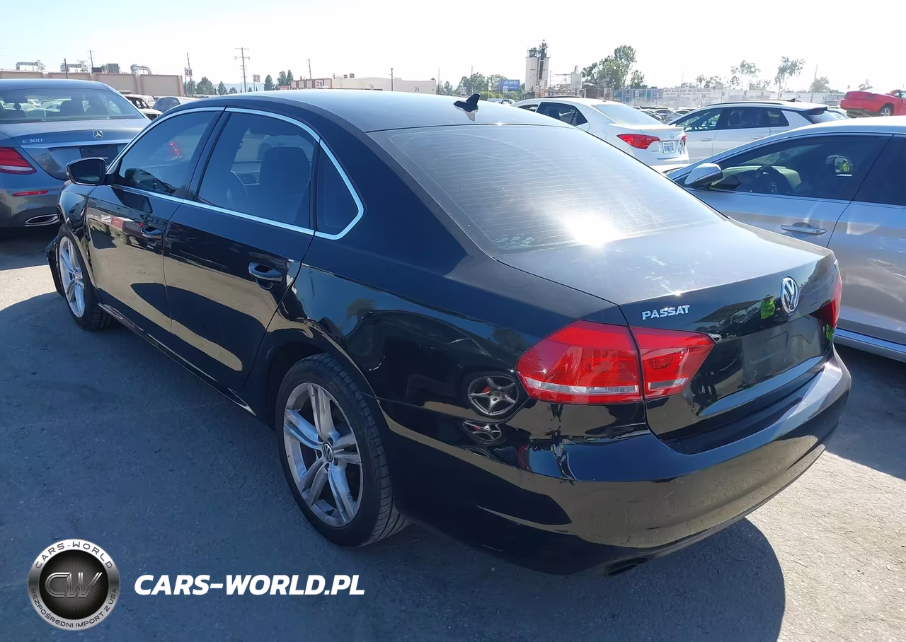 2014 Volkswagen Passat 1.8T Se VIN:1VWBT7A34EC108125 - 3