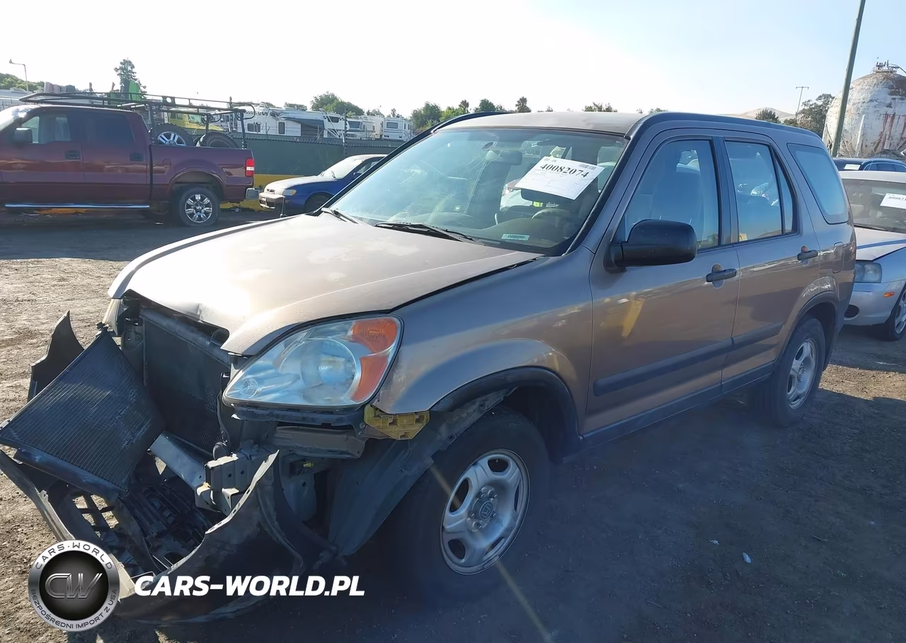 2003 Honda Cr-V Lx VIN:JHLRD68453C005836 - 2