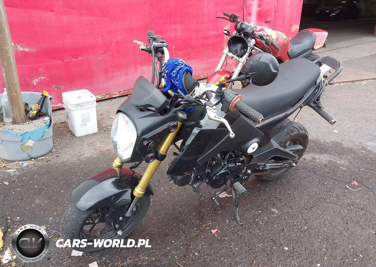 2015 Honda Grom 125 VIN:MLHJC6116F5107102 - 2