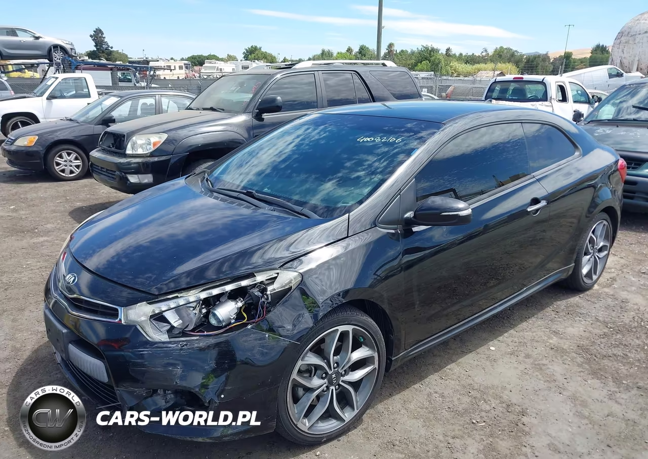 2015 Kia Forte Koup Sx VIN:KNAFZ6A35F5373877 - 2