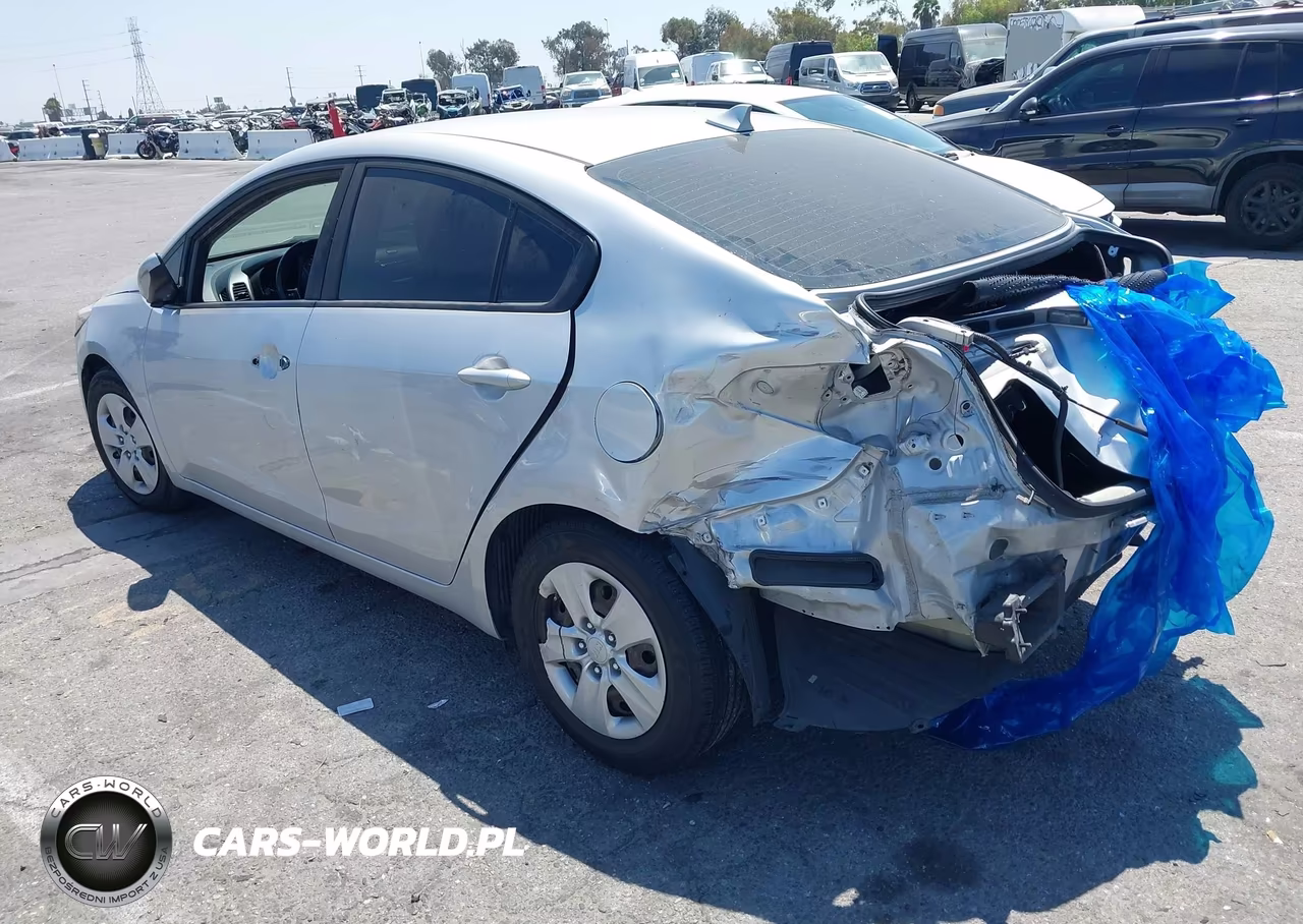 2017 Kia Forte Lx VIN:3KPFK4A71HE125647 - 3