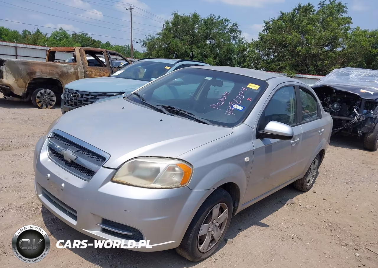 2008 Chevrolet Aveo Ls VIN:KL1TD56628B152749 - 2