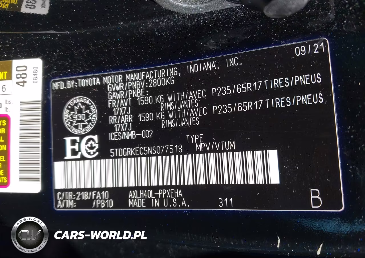 2004 Toyota Prius VIN:JTDKB20U540113398 - 9