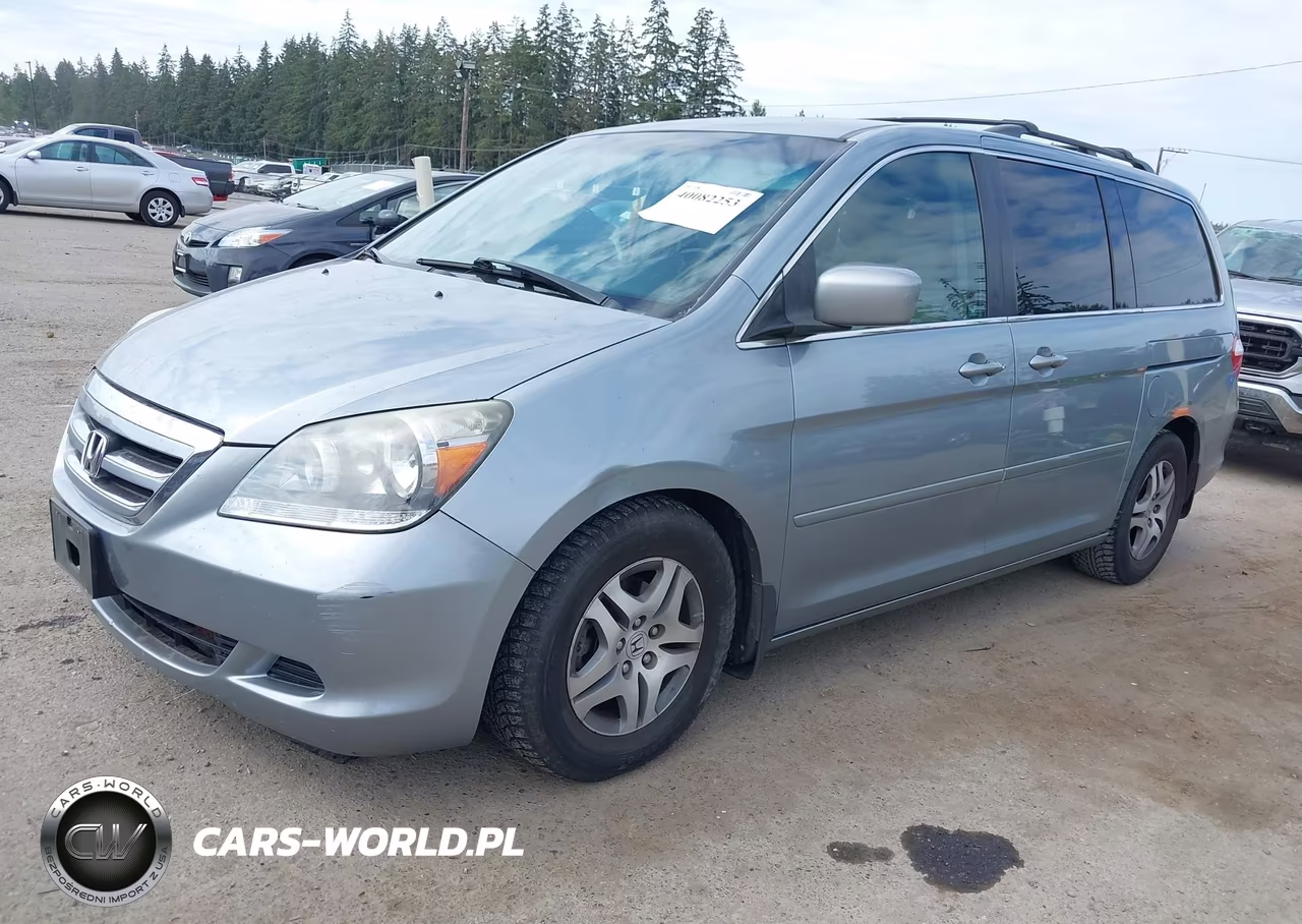 2007 Honda Odyssey Ex VIN:5FNRL38477B034312 - 2